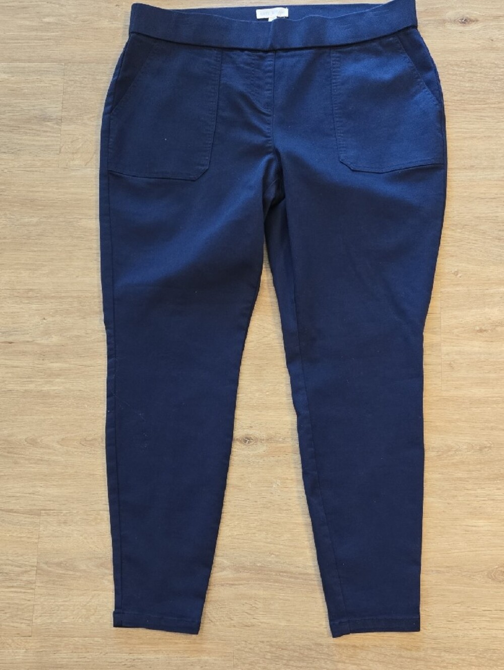 KATE & SAM Blue Pull-On Dress Pants